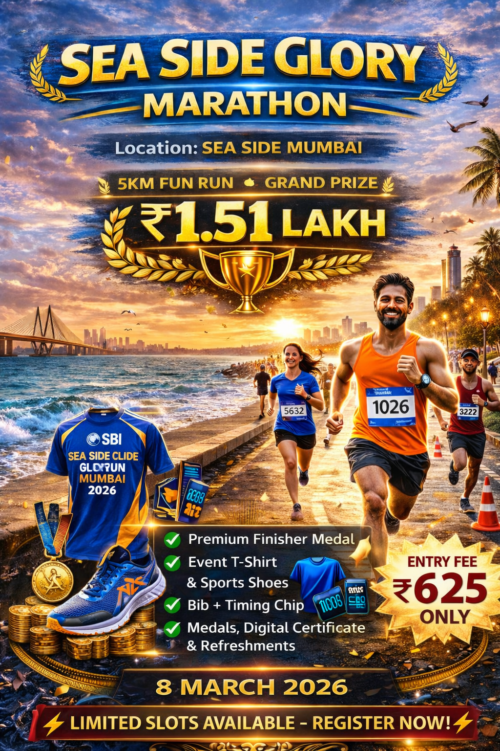5KM Run CSMT Mumbai